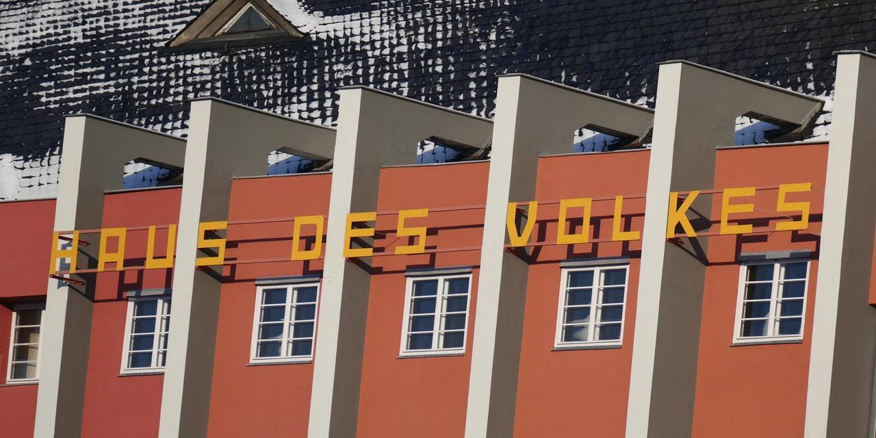 Haus Des Volkes - Das Bauhaushotel Probstzella Eksteriør bilde